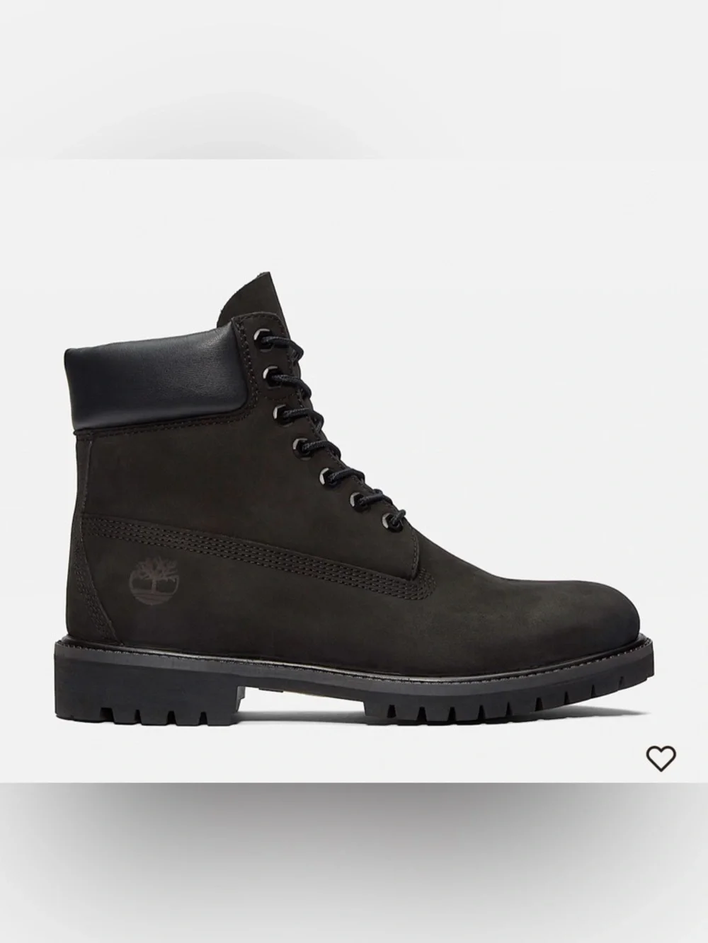 Timberland Men's All-Black 6 inch Basic Boots - Used ONCE